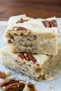 Buttery rich Butter Pecan Shortbread - Here Are 30 Best Things To Make with Pecans