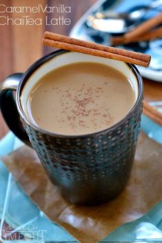 Caramel Vanilla Chai Tea Latte - 30 Chai Drinks You That Will Amaze You