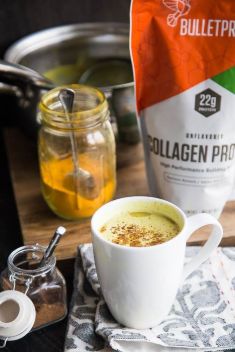 Chai Spiced Golden Milk with Collagen Protein - 30 Chai Drinks You That Will Amaze You