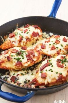 Cheesy Bacon Ranch Chicken - 30 “Addictive” Keto Chicken Dishes For Dinner