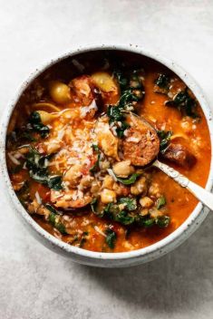 Chickpea Stew with Chorizo and Greens - Here Are 30 Best Recipes For Chorizo Sausage