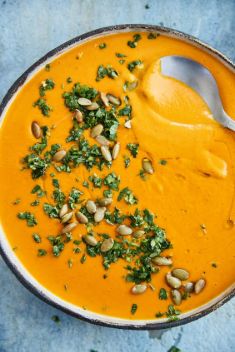Coconut Curry Carrot Soup - 30 Best Curry Soups To Blow Up Your Taste