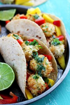 Coconut Shrimp Tacos - 30 Crazy Good Shrimp Tacos On The Go