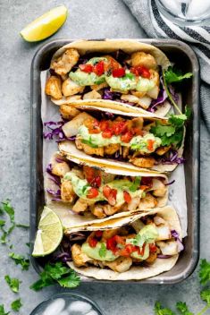 Cod Fish Taco - 30 Best Fish Tacos That Will Change Your Mind Of Fish