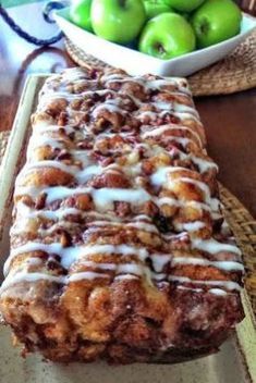 Country Apple Fritter Bread - 30 Fabulous Recipes For Bread That Will Make Your Day
