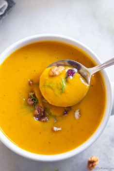 Creamy Vegan Sweet Potato Soup - 30 Best Curry Soups To Blow Up Your Taste