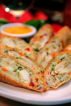 Crispy Shrimp and Scallop Rolls - 30 Flavorful Egg Rolls On The Go