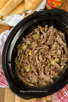Crockpot Italian Beef - 30 Best Dinners With Crock Pot Beef