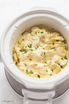 Crockpot Scalloped Potatoes - 30 Fabulous Dinners With Slow Cooker Potatoes