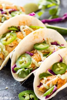 Easy Chipotle Lime Fish Tacos - 30 Best Fish Tacos That Will Change Your Mind Of Fish