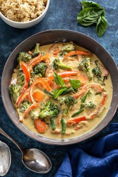 Easy Vegan Thai Green Curry - 30 Stunning Recipes For Vegan Curry
