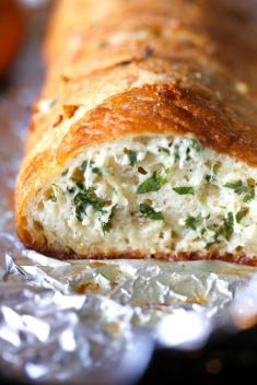 Epic Stuffed Garlic Bread - 30 Fabulous Recipes For Bread That Will Make Your Day