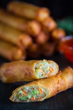 Fried Spring Rolls - 30 Flavorful Egg Rolls On The Go