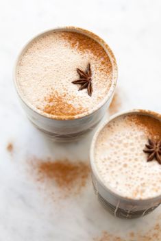 Frothy Chai Hot Chocolate with Milk Chocolate Ganache - 30 Chai Drinks You That Will Amaze You
