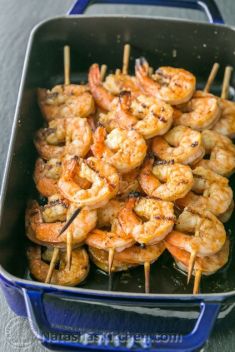 Grilled Garlic Cajun Shrimp Skewers - 30 Ridiculously Good Recipes For Shrimp Skewers