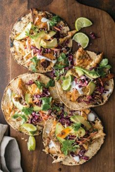 Grilled Tilapia Tacos - 30 Best Fish Tacos That Will Change Your Mind Of Fish