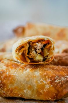 Homemade Air Fryer Egg Rolls - 30 Flavorful Egg Rolls On The Go