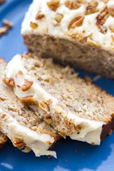 Hummingbird Bread with Cream Cheese Frosting - 30 Fabulous Recipes For Bread That Will Make Your Day