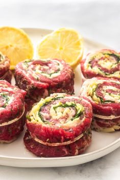 Juicy Stuffed Flank Steak Rolls - 25 Best Recipes For Stuffed Flank Steak