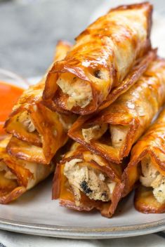 Keto Buffalo Chicken Taquitos - 30 “Addictive” Keto Chicken Dishes For Dinner