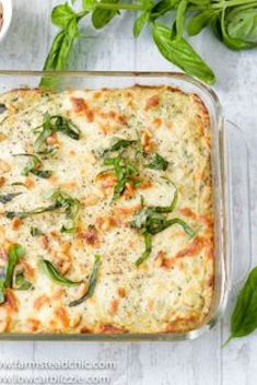 Keto Cheesy Pesto Chicken Casserole - 30 “Addictive” Keto Chicken Dishes For Dinner