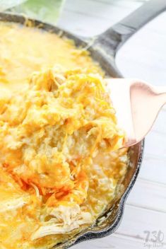 Keto Low Carb Sour Cream Chicken Enchiladas Skillet - 30 “Addictive” Keto Chicken Dishes For Dinner