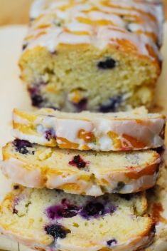 Lemon Blueberry Bread - 30 Fabulous Recipes For Bread That Will Make Your Day
