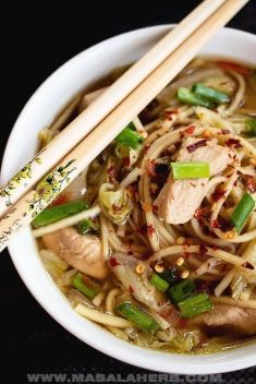 One Pot Chinese Chicken Noodle Soup - 25 Chinese Noodle Dishes That Will Drive You Crazy