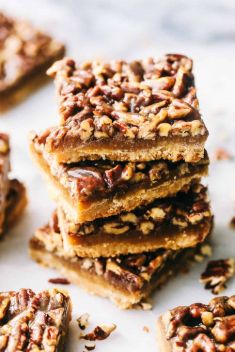 Pecan Pie Bars - Here Are 30 Best Things To Make with Pecans