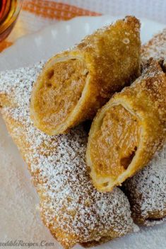 Pumpkin Pie Egg Rolls - 30 Flavorful Egg Rolls On The Go
