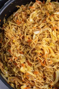Ramen Noodle Cabbage Stir Fry - 25 Chinese Noodle Dishes That Will Drive You Crazy
