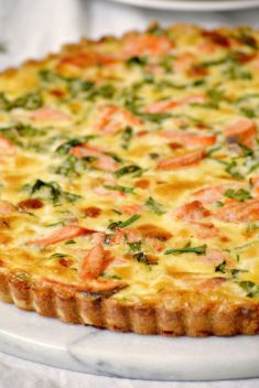 Salmon Quiche - 30 Best Recipes For Quiche For A Crowd