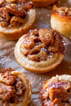 Salted Pecan Pie Tarts - Here Are 30 Best Things To Make with Pecans