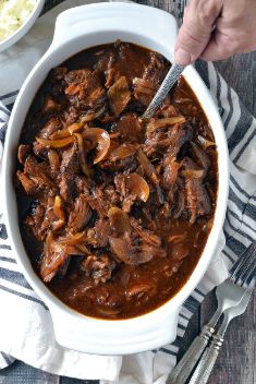 Slow Cooker BBQ Pot Roast - 30 Best Dinners With Crock Pot Beef