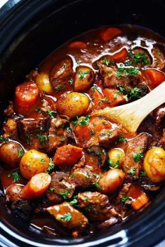 Slow Cooker Beef Bourguignon - 30 Best Dinners With Crock Pot Beef