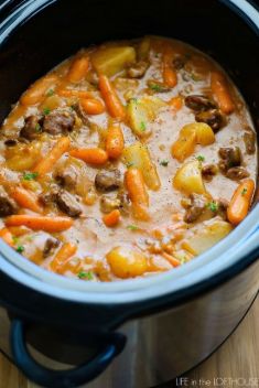 Slow Cooker Beef Stew - 30 Fabulous Dinners With Slow Cooker Potatoes