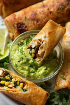 Southwest Egg Rolls - 30 Flavorful Egg Rolls On The Go