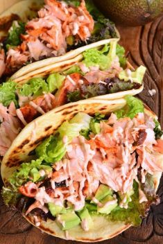 Spicy Salmon Tacos - 30 Best Fish Tacos That Will Change Your Mind Of Fish