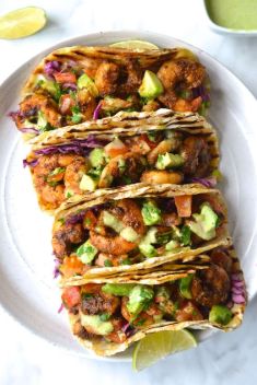 Spicy Shrimp Tacos - 30 Crazy Good Shrimp Tacos On The Go