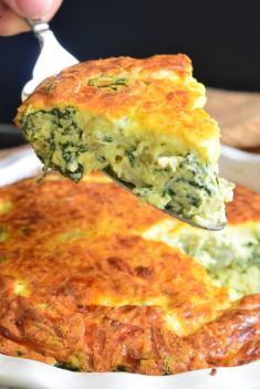 Spinach Artichoke Crustless Quiche - 30 Best Recipes For Quiche For A Crowd