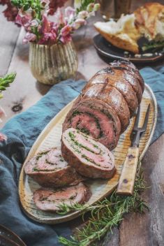 Stuffed Flank Steak with Prosciutto Cheese and Herbs - 25 Best Recipes For Stuffed Flank Steak