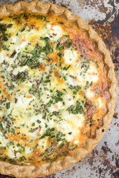 Sweet Onion and Herb Quiche - 30 Best Recipes For Quiche For A Crowd