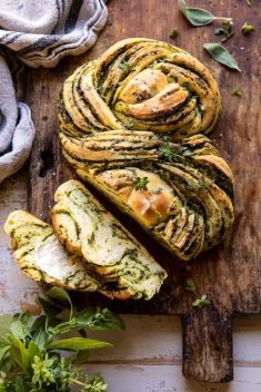 Swirled Garlic Herb Bread - 30 Fabulous Recipes For Bread That Will Make Your Day