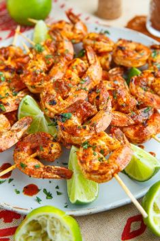 Taco Lime Grilled Shrimp - 30 Ridiculously Good Recipes For Shrimp Skewers
