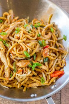 Takeout Style Chicken Lo Mein - 25 Chinese Noodle Dishes That Will Drive You Crazy
