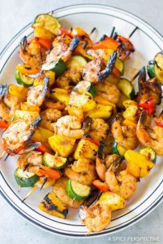 Teriyaki BBQ Shrimp Skewers - 30 Ridiculously Good Recipes For Shrimp Skewers