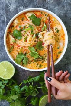 Thai Red Curry Noodle Soup - 30 Best Curry Soups To Blow Up Your Taste