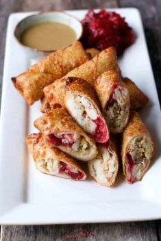Thanksgiving Turkey Egg Rolls - 30 Flavorful Egg Rolls On The Go
