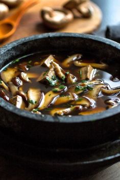 Tofu Mushroom Soup - 30 Super Healthy and Delicious Mushroom Soups