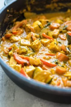 Vegan Panang Curry with Tofu - 30 Stunning Recipes For Vegan Curry